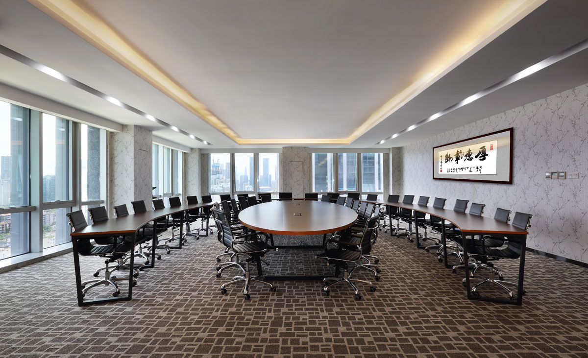 艾艾贴生物科技公司新中式办公室设计-24