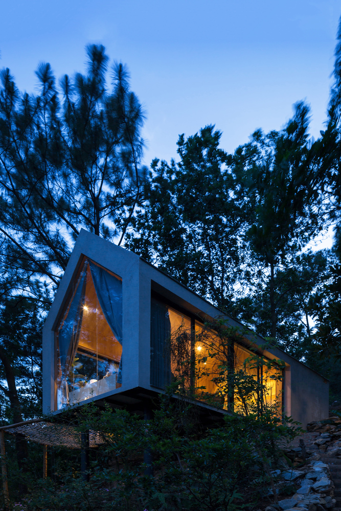 越南北部山区轻质森林小屋-33