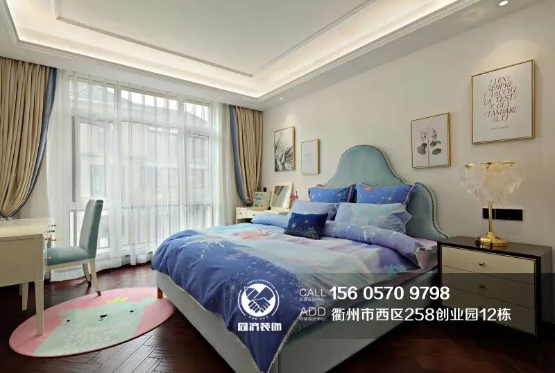 同济大宅全案设计中心美式轻奢排屋案例解读-34