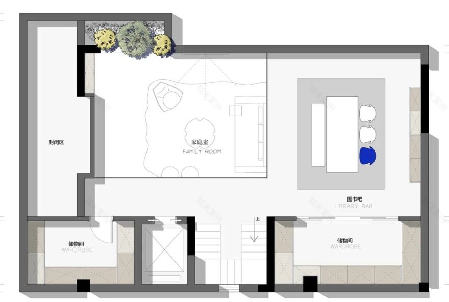 江苏徐州 600㎡现代简约别墅设计丨中国徐州丨鸿鹄设计-4