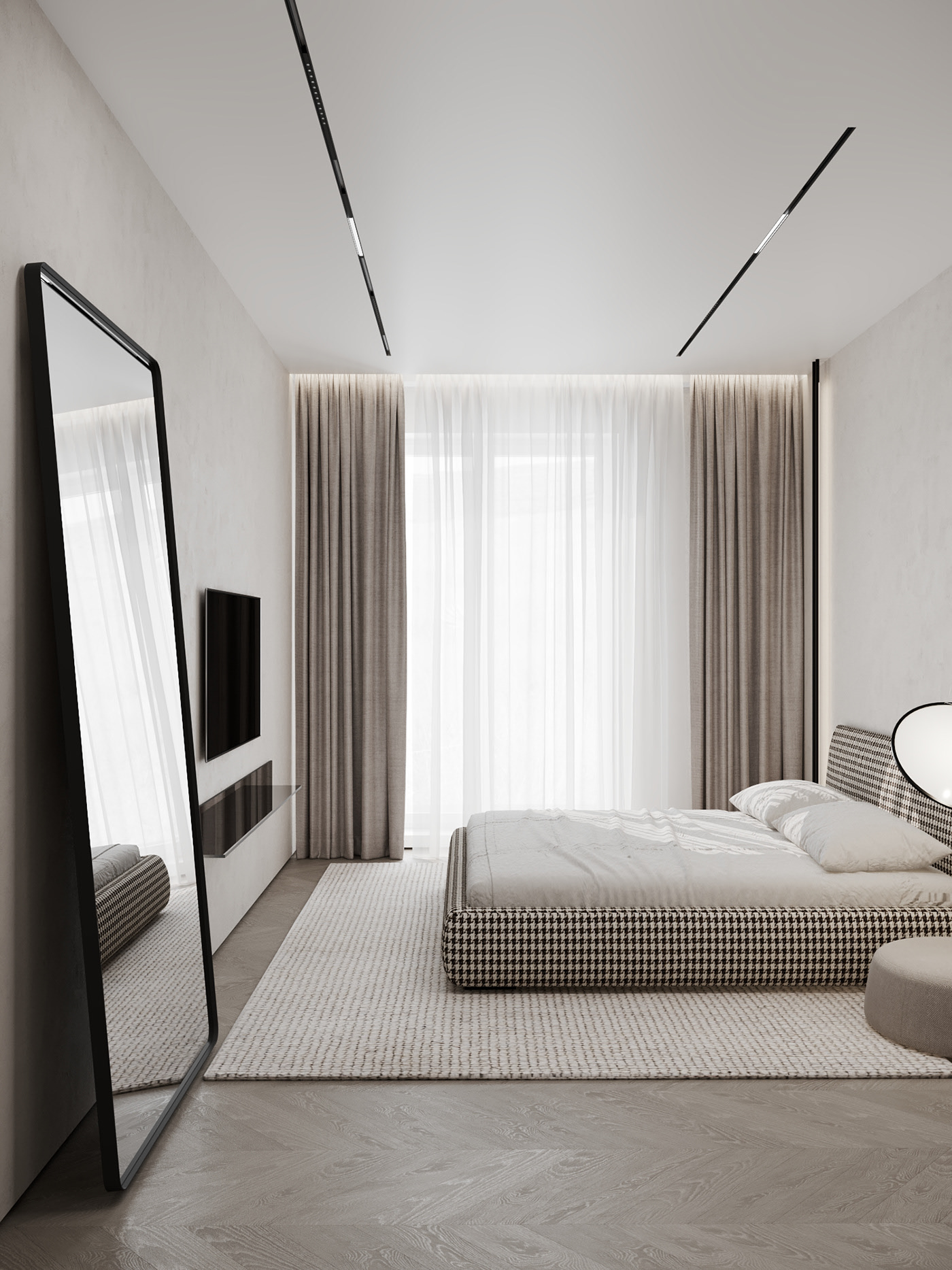 130平 现代简约风格设计！-24