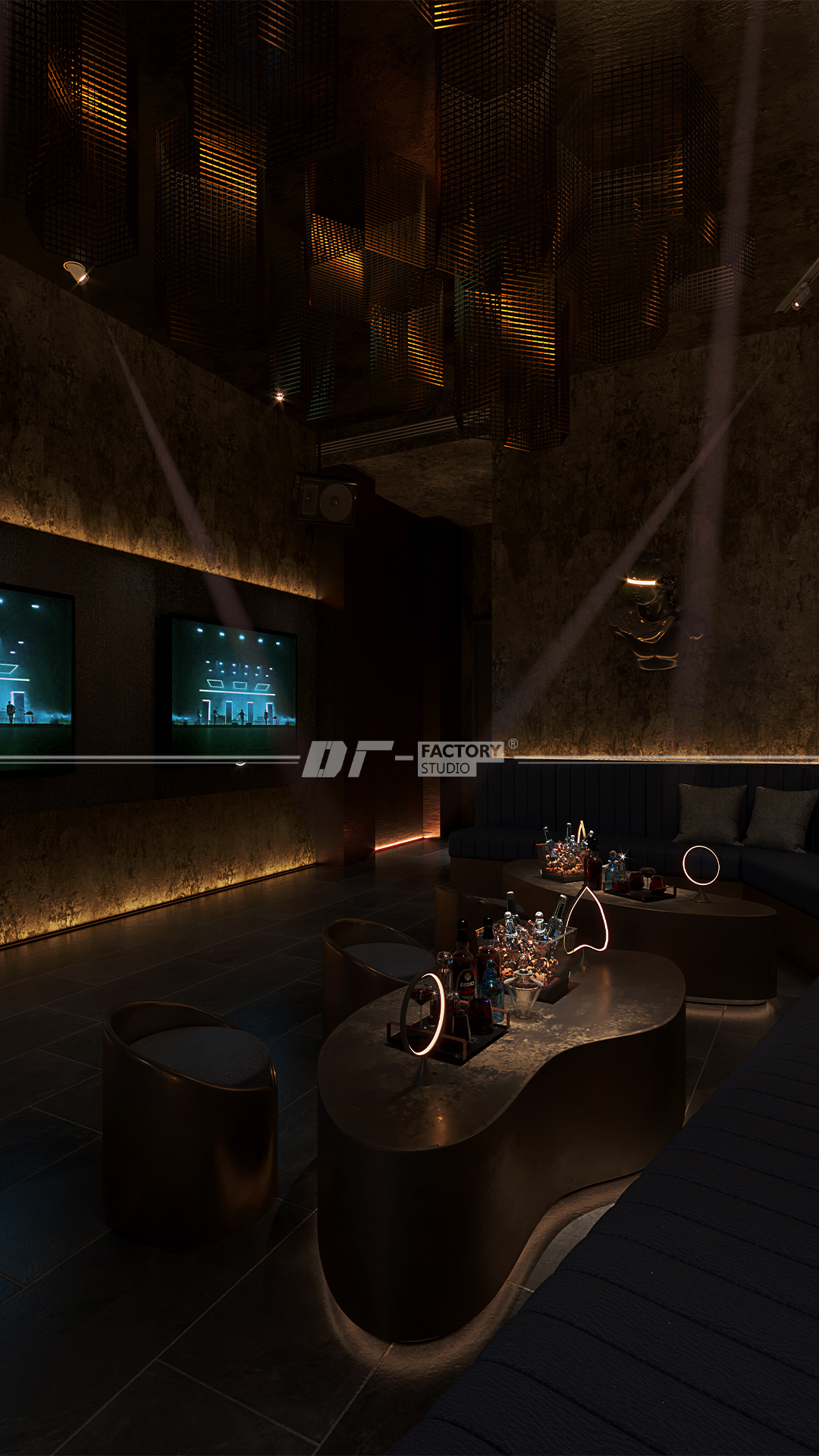 摩西 CLUB(曲靖店)丨中国曲靖丨鱼骨设计-25