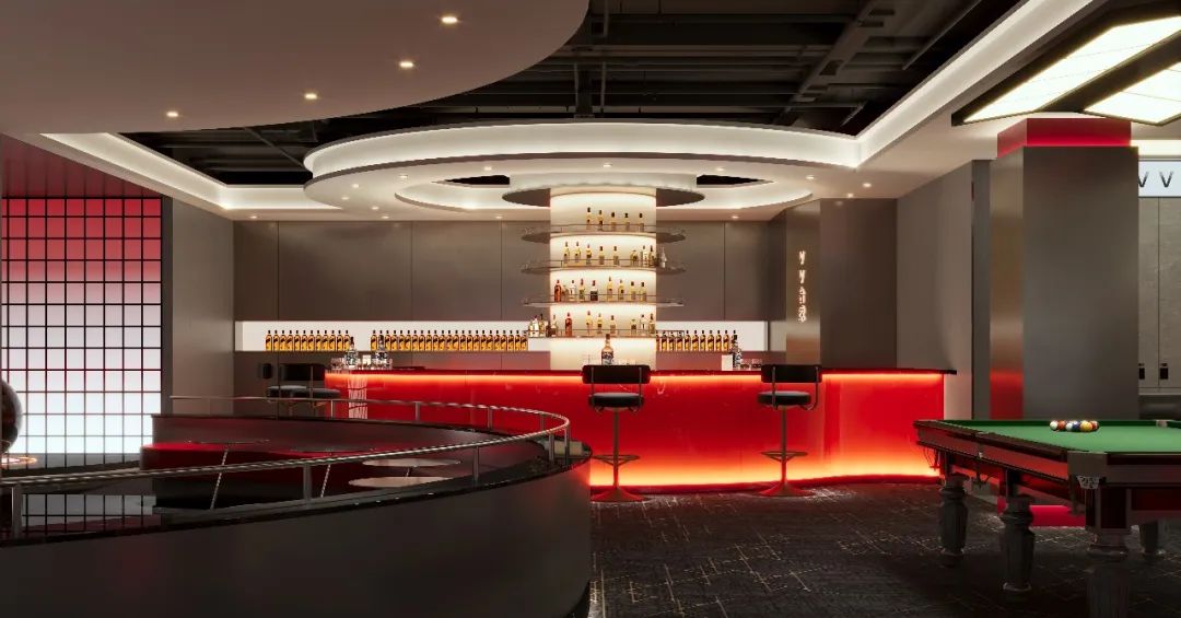 VV台球俱乐部丨中国六安丨安徽印空间设计事务所-14