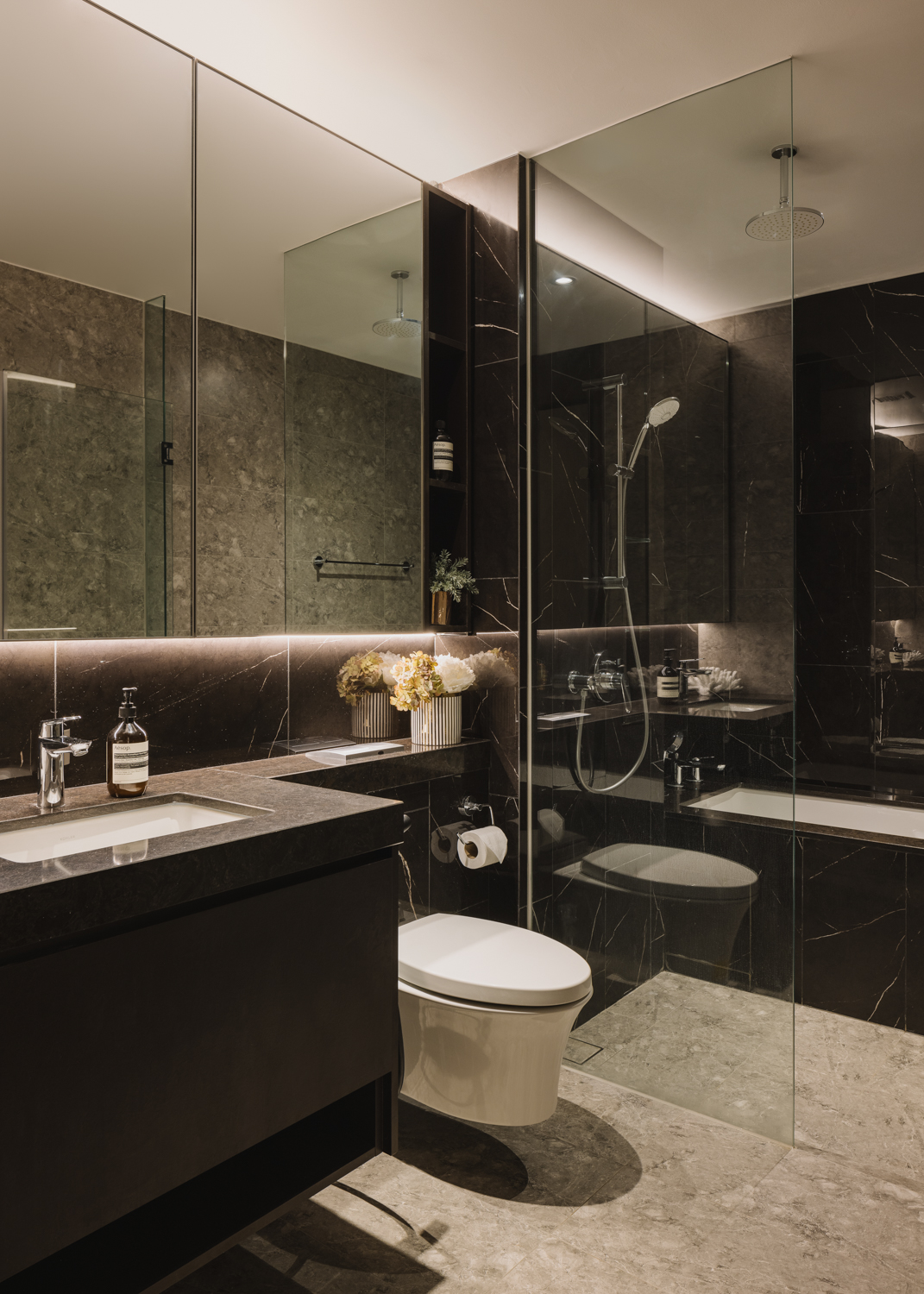 Parc Clematis 4卧室公寓室内设计丨新加坡丨The Interior Lab-18