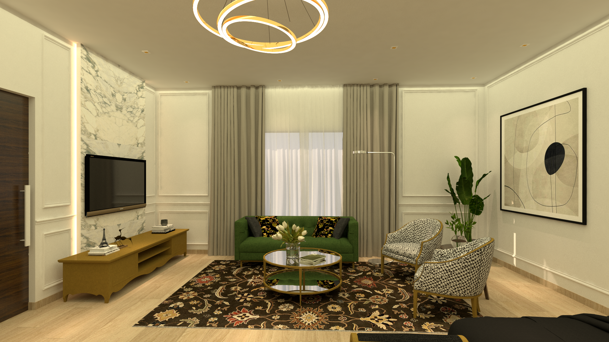 Luxury bedroom Interior design-4