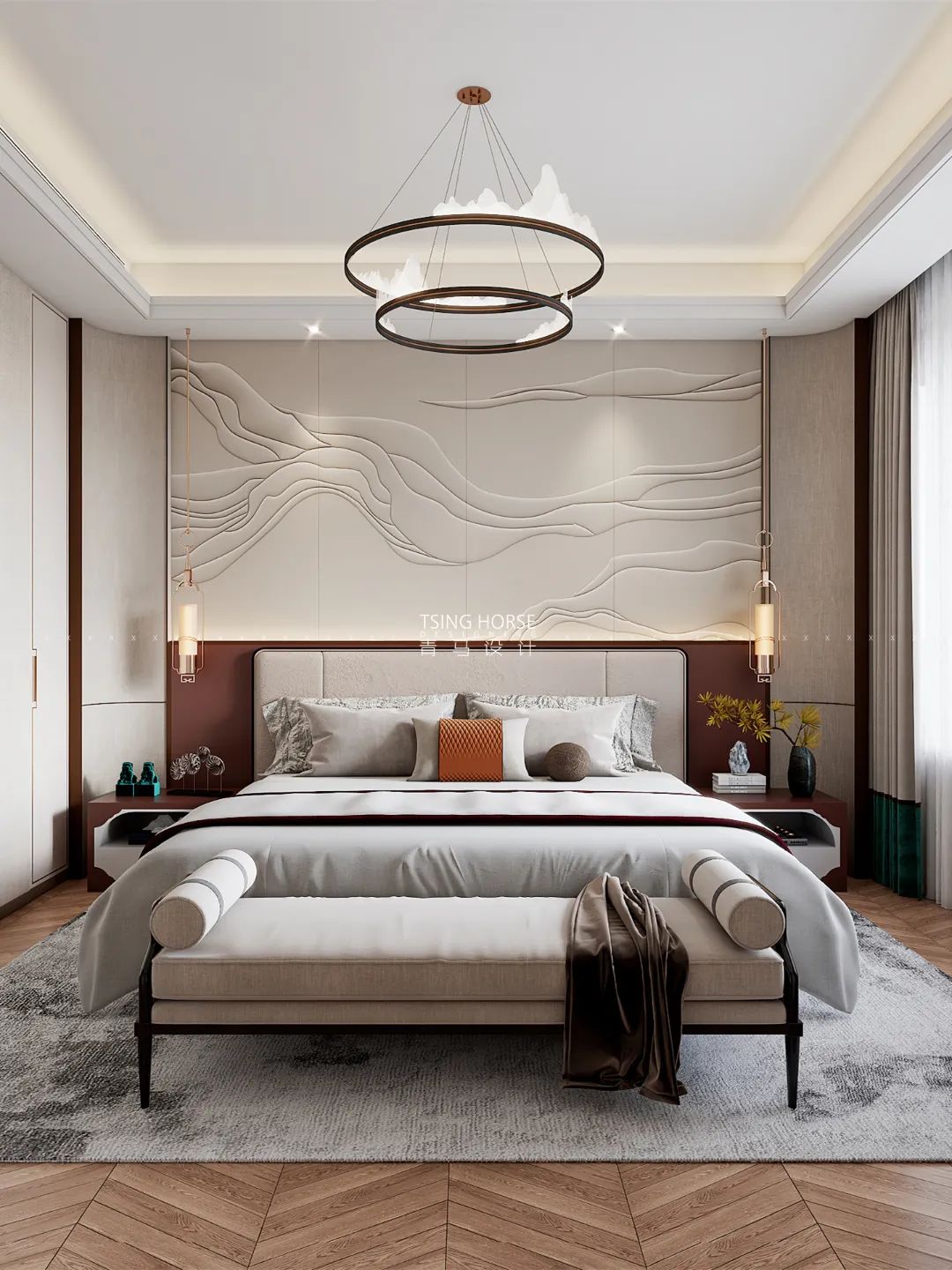 曲江大城君尚府新中式设计丨中国西安丨苏怡人设计团队-22