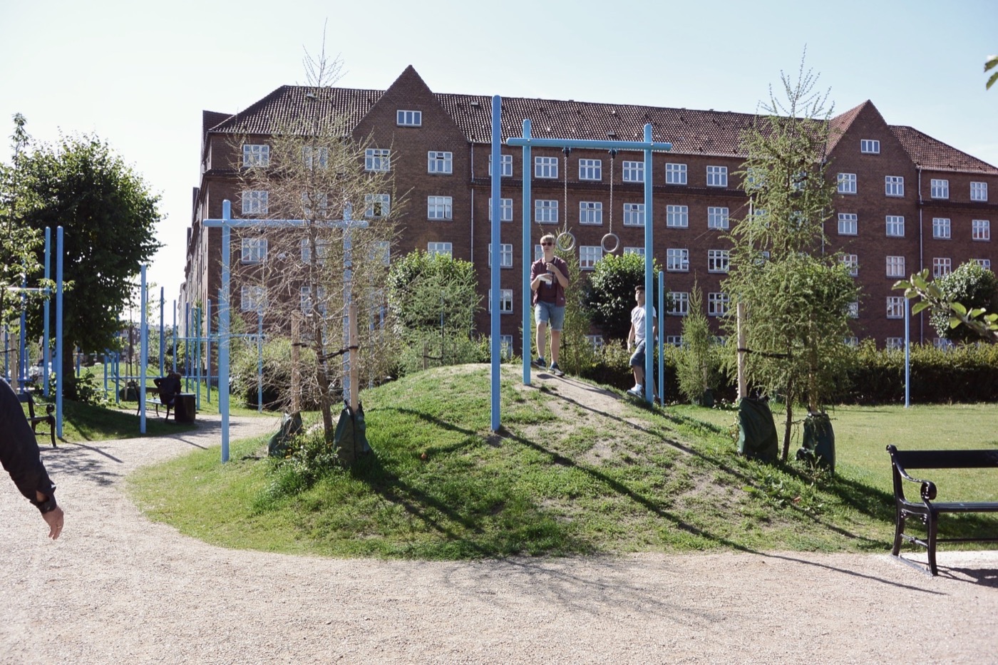 哥本哈根趣味活动公园 · Guldbergs Plads 的绿色魔力-21