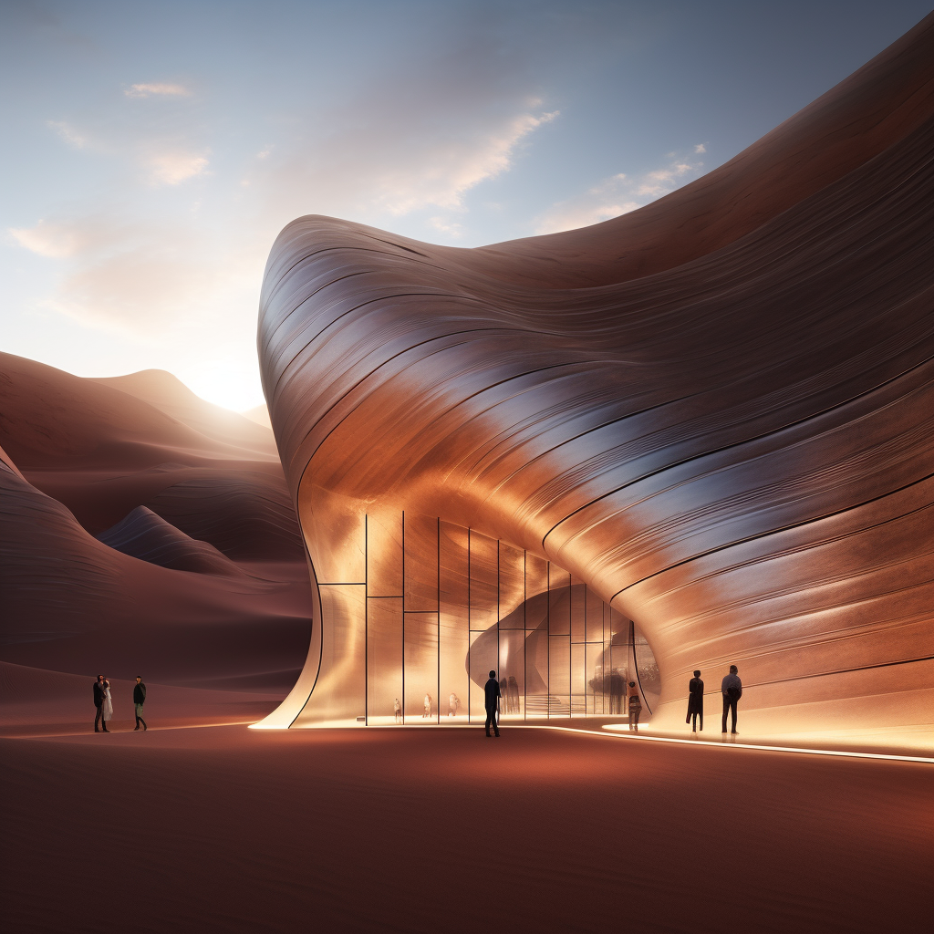 AI arabian desert museum-2