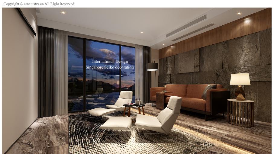 杭州观澜时代国际化风格室内设计-17