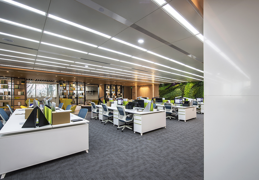 香榭蒂新作丨自然平衡，知识共享时代的智慧办公空间 — 济南绿地国金中心-13