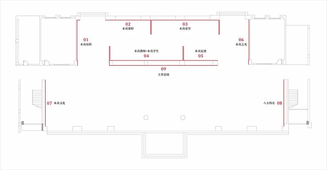 顺德本真未来学校大堂（学校展示）策划设计施工落地一体化打造-6