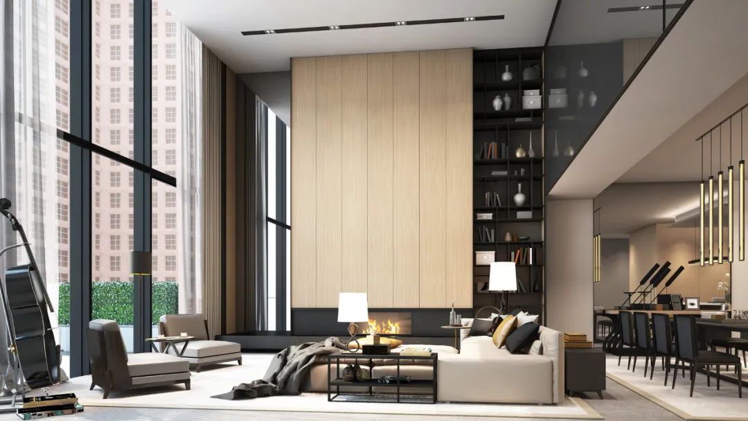 豪宅标杆缔造者SCDA：在纽约低调的7个魅力豪宅户型设计：极致的奢华！-27