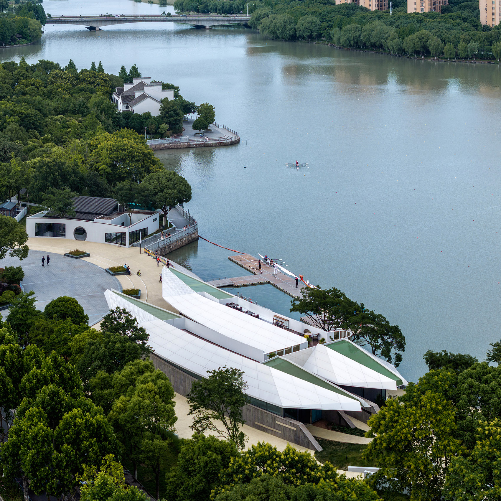 平湖市北东湖赛艇俱乐部丨中国浙江丨筑境设计-3
