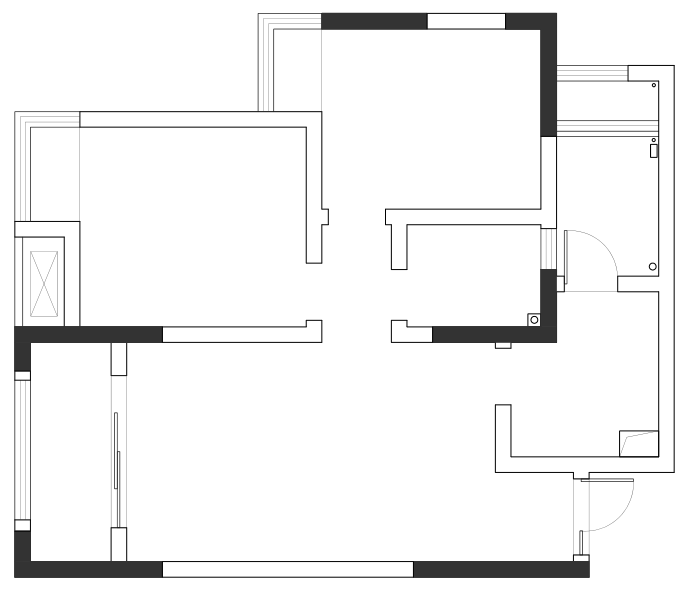 北欧混搭小两室,12W 打造出租屋变美宅-39