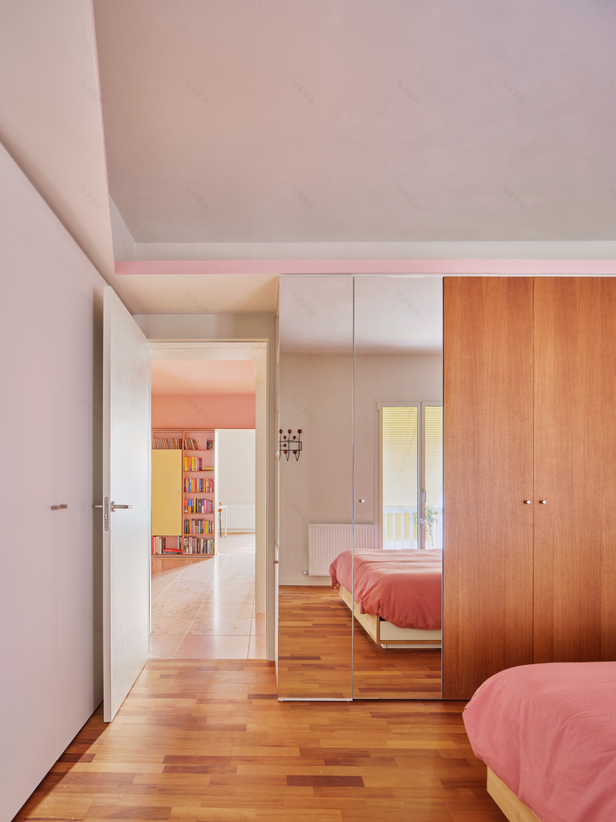 多彩“蛋糕公寓”丨西班牙巴塞罗那丨西班牙 AMOO 设计事务所-15