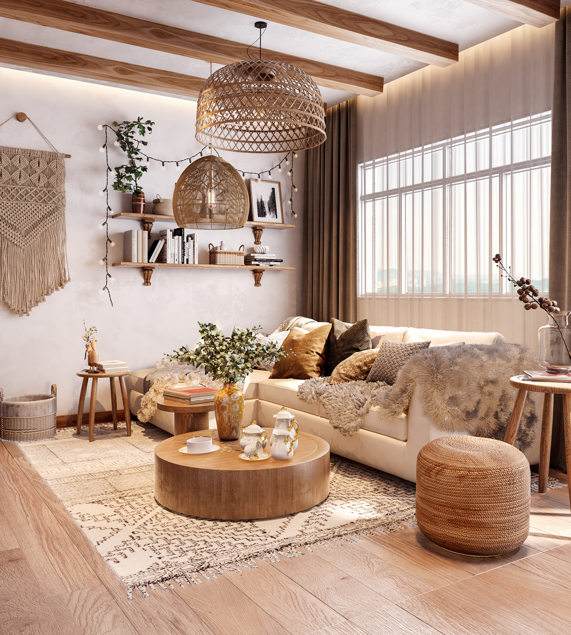 BOHEMIAN LIVINGROOM 动画丨Amir Dawood-6