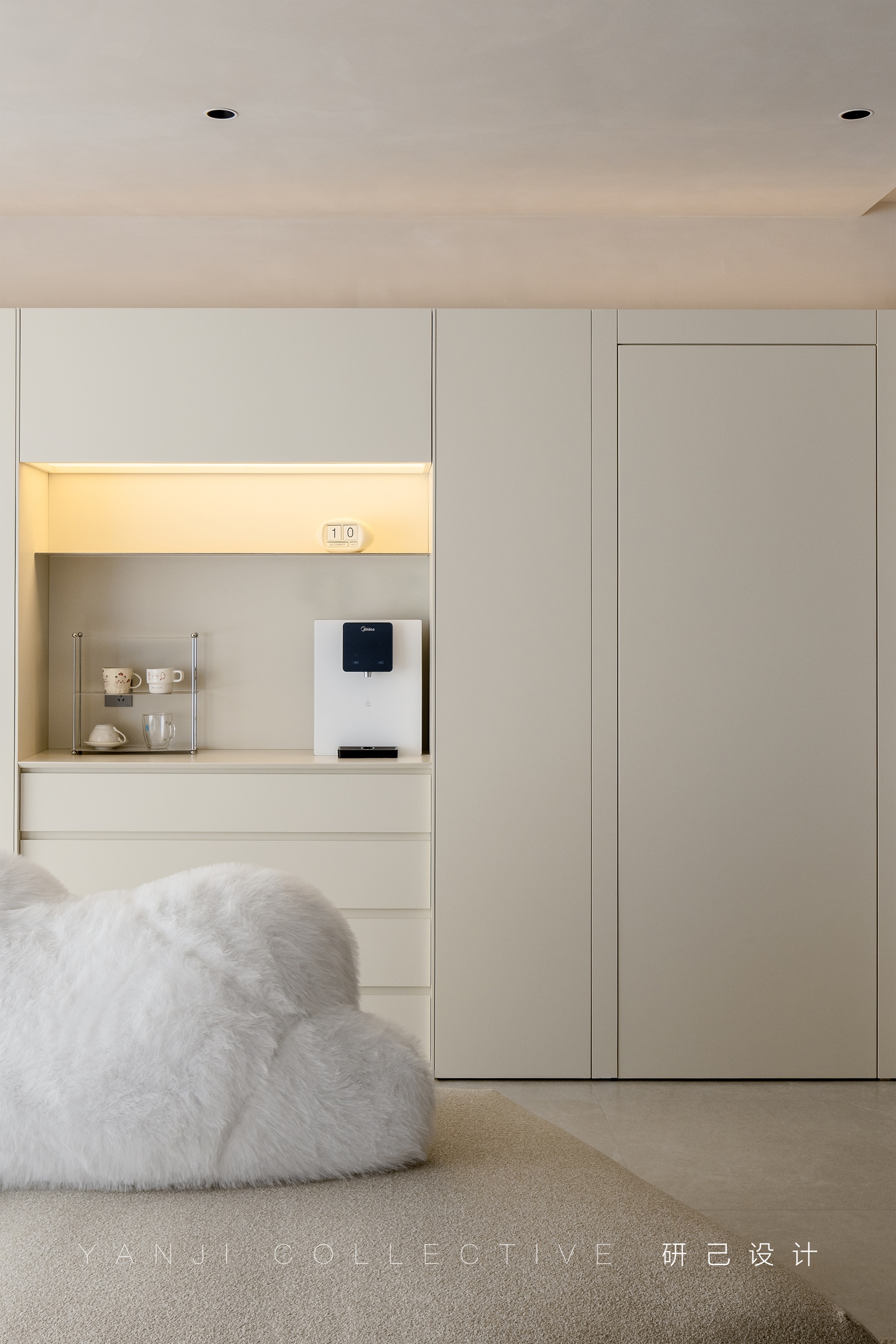 研己实景 · 温柔的现代简约风,128平清爽自在的家丨中国芜湖丨研己设计-26