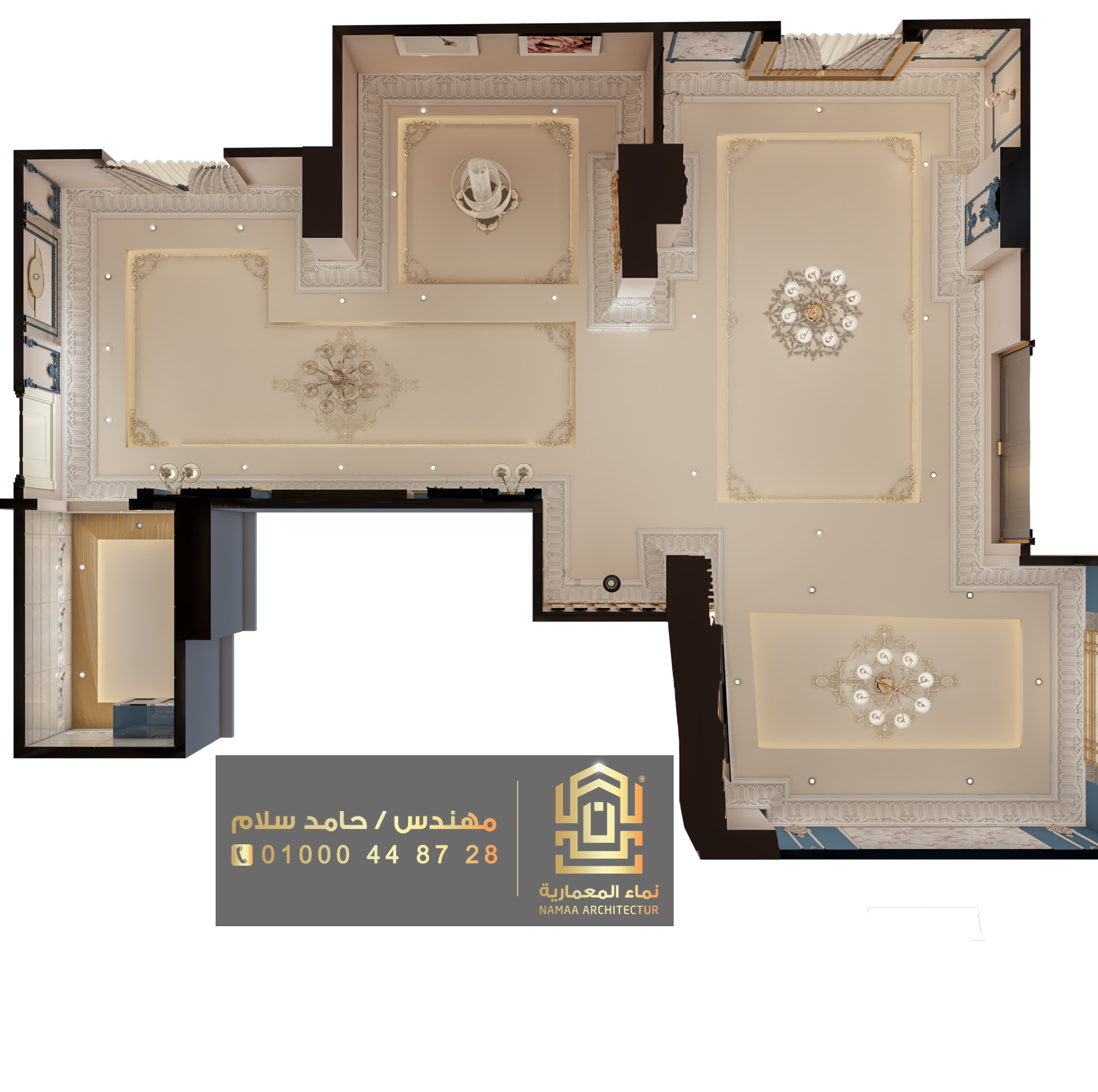 Living Area - Villa-11