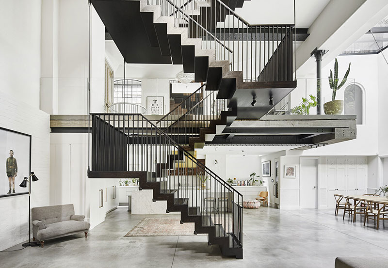 伦敦百年啤酒厂变身的工业风时尚家居-10