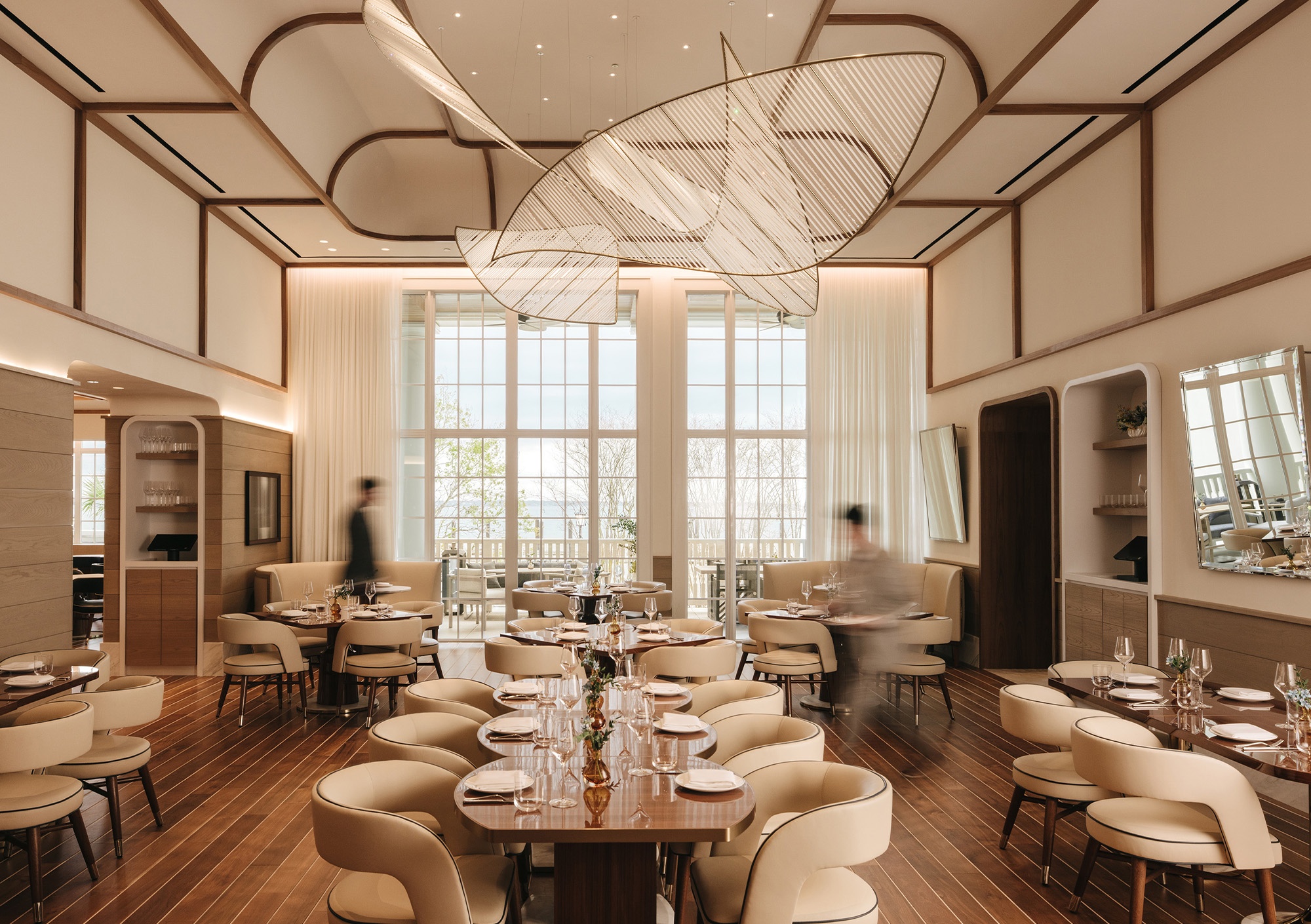 美国The Crossing餐厅丨美国康科德丨Meyer Davis Studios-3