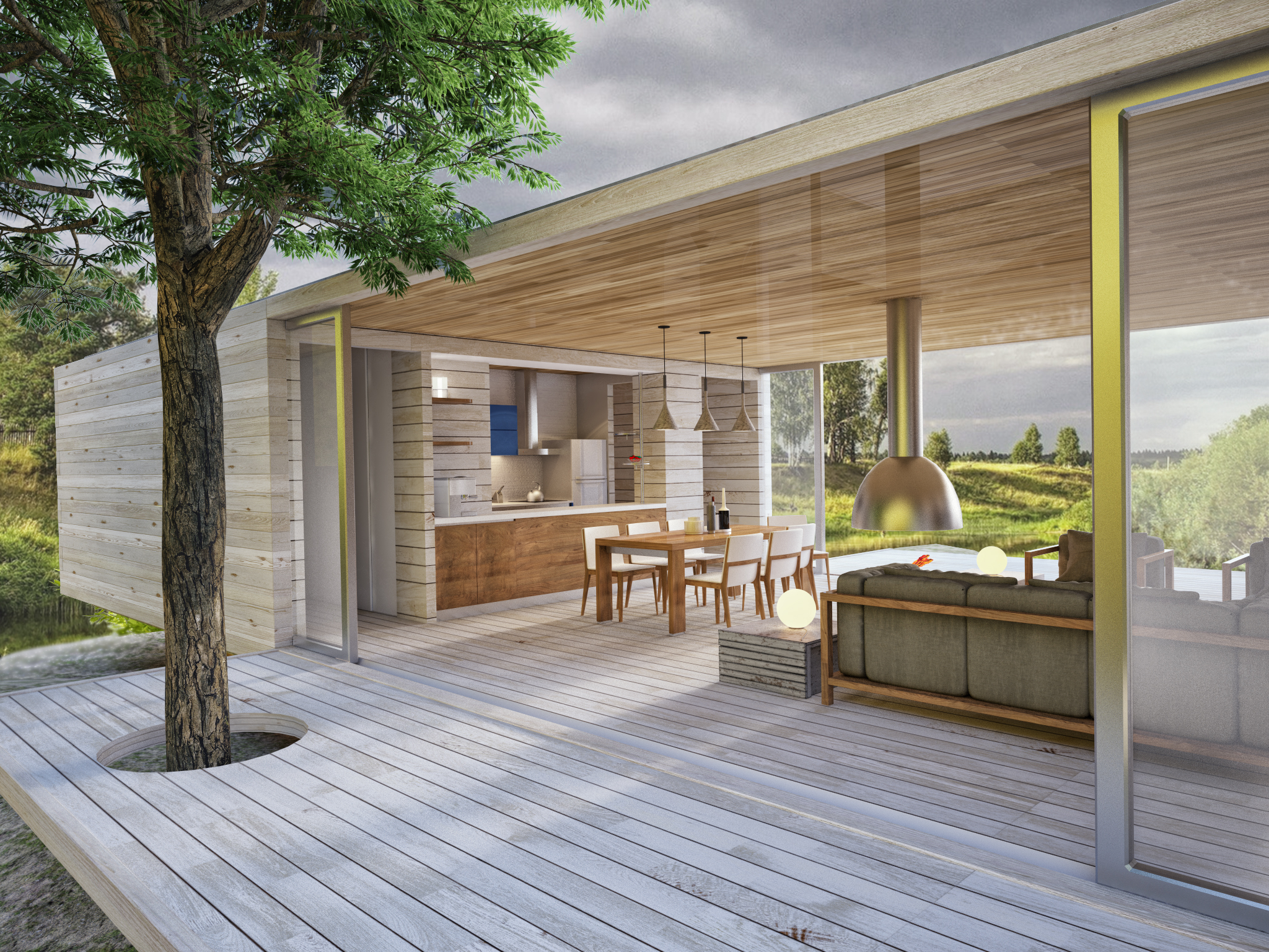 木质住宅“和谐之居”-20