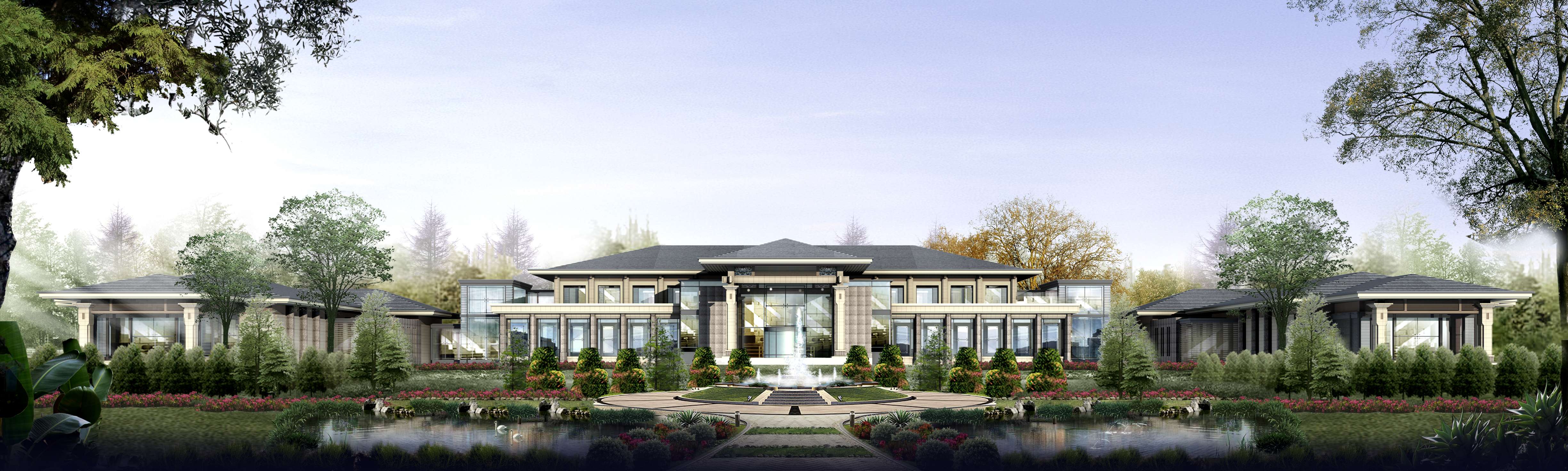 云南设计院+中外建工  云南昆明海埂别墅型酒店-0