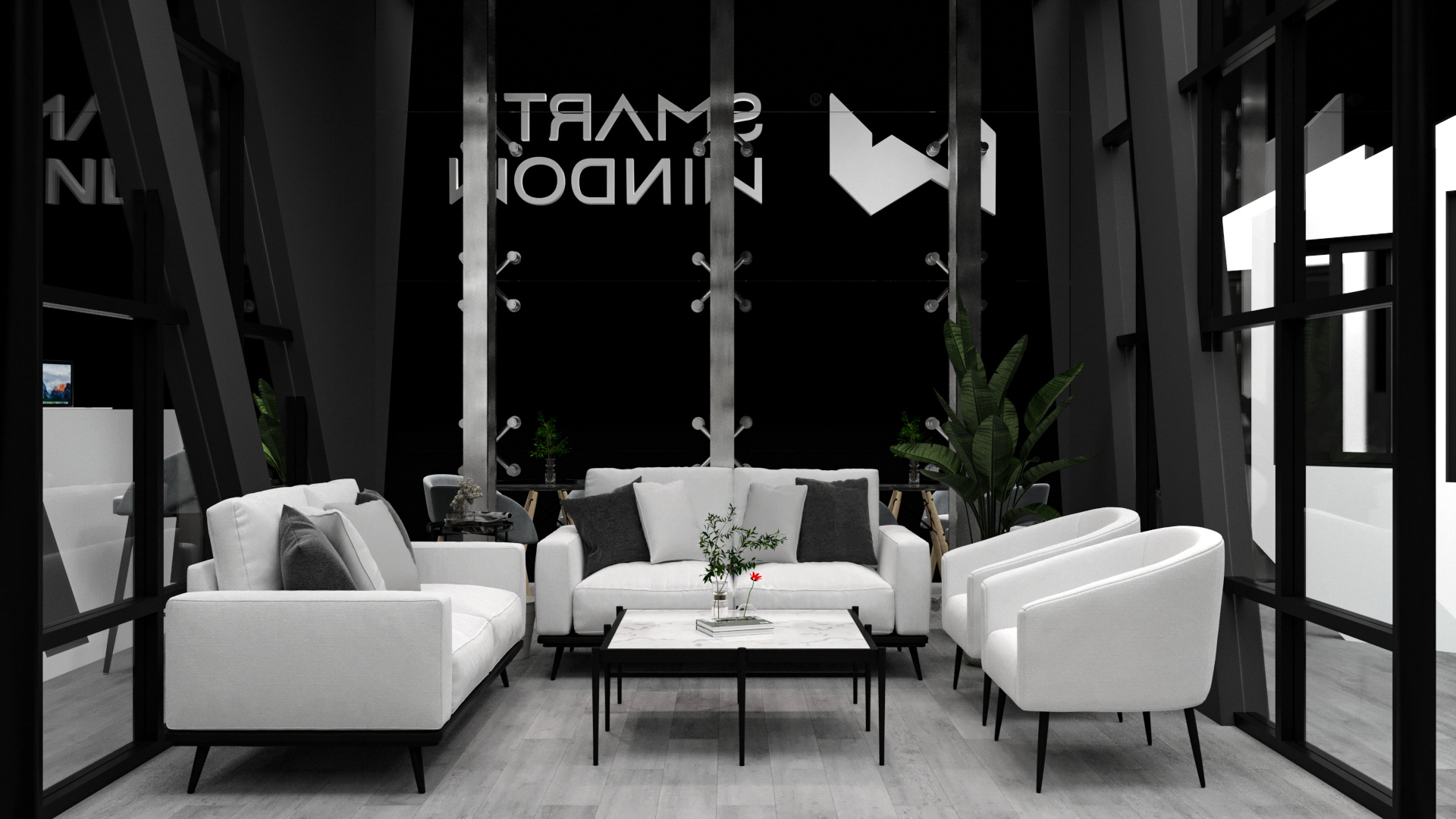 Smart Window Booth - BIG 5 EXPO-11