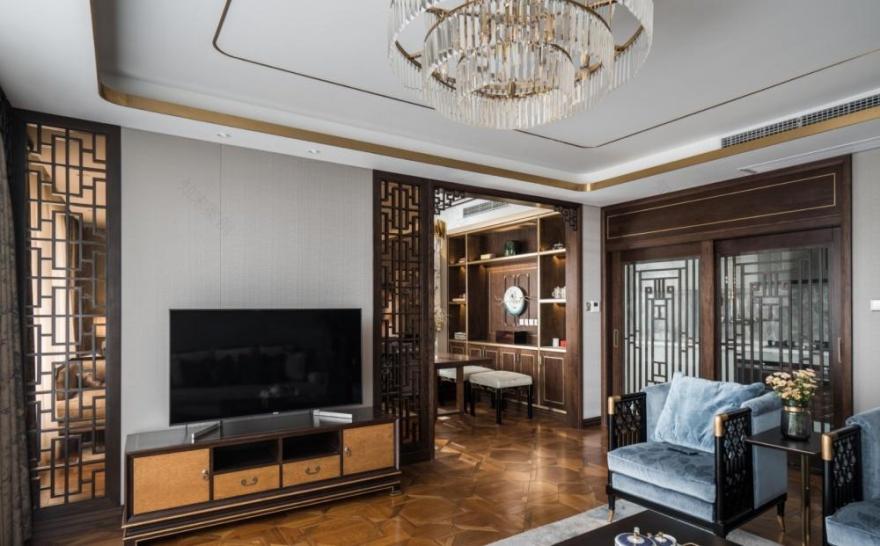 都市中的古韵雅居——新中式风格室内设计-8