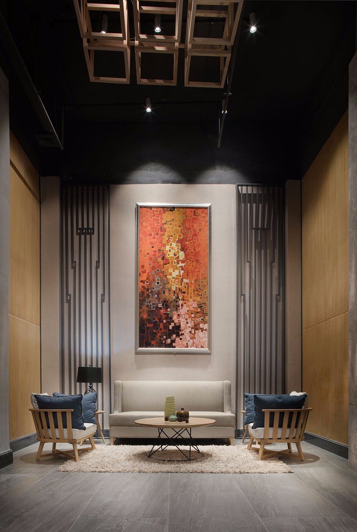 东莞万科中心二栋 201 现代中式办公室设计-18