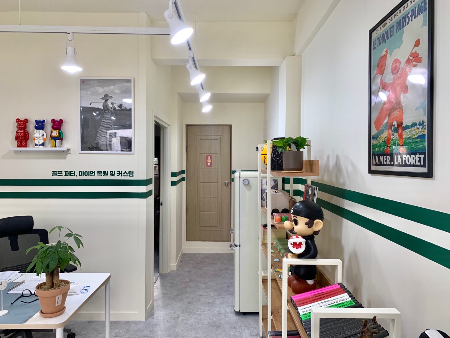 108GOLF-13 坪清爽氛围的高尔夫用品店设计-8