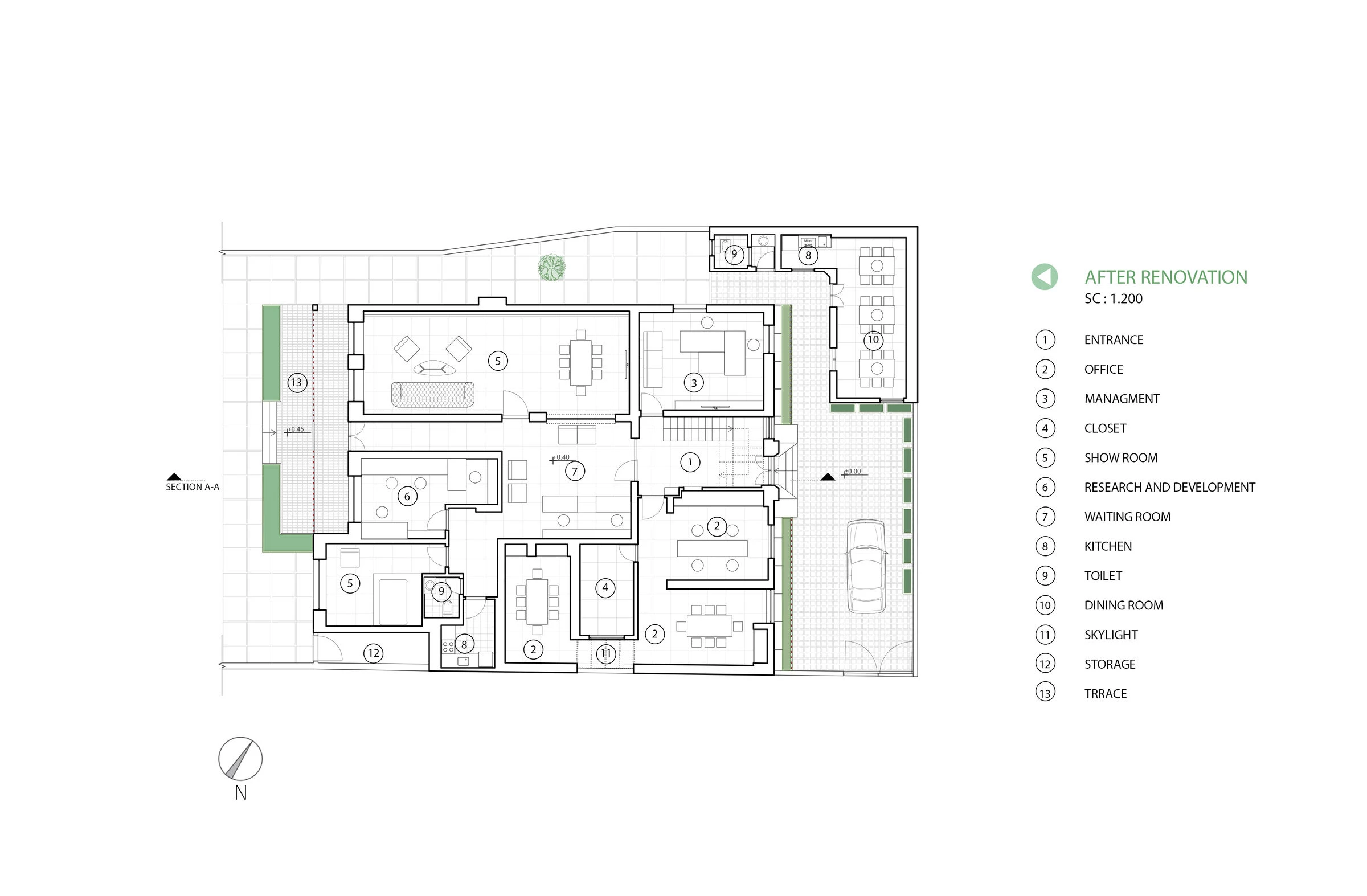 废弃建筑变身高效办公空间-30