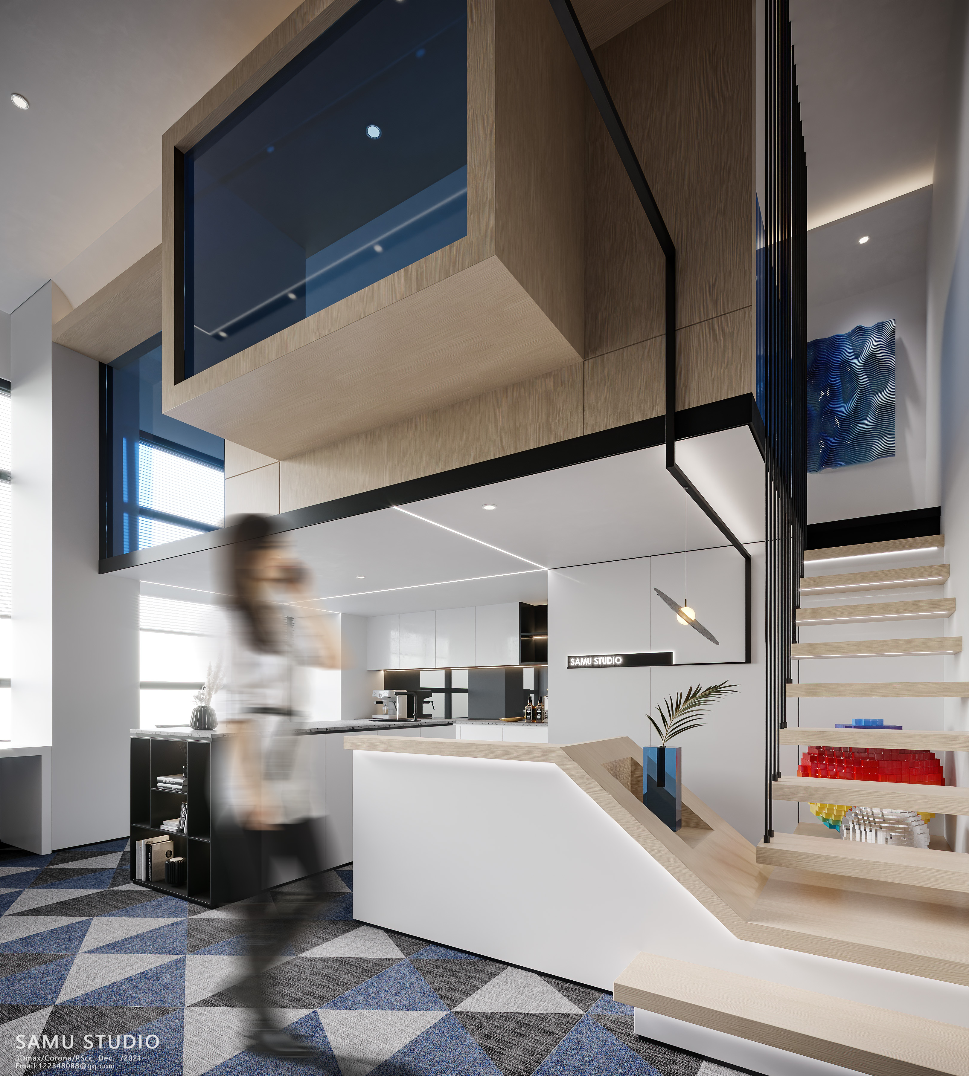 现代 LOFT 办公空间设计典范丨SAMU STUDIO-4