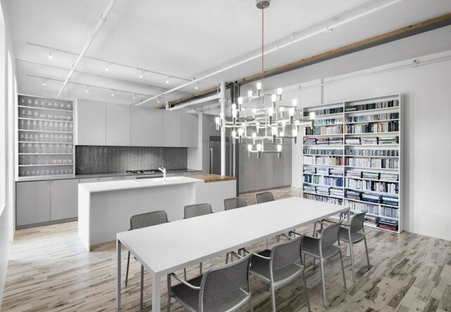 30平米厨房与客厅合并空间设计-89