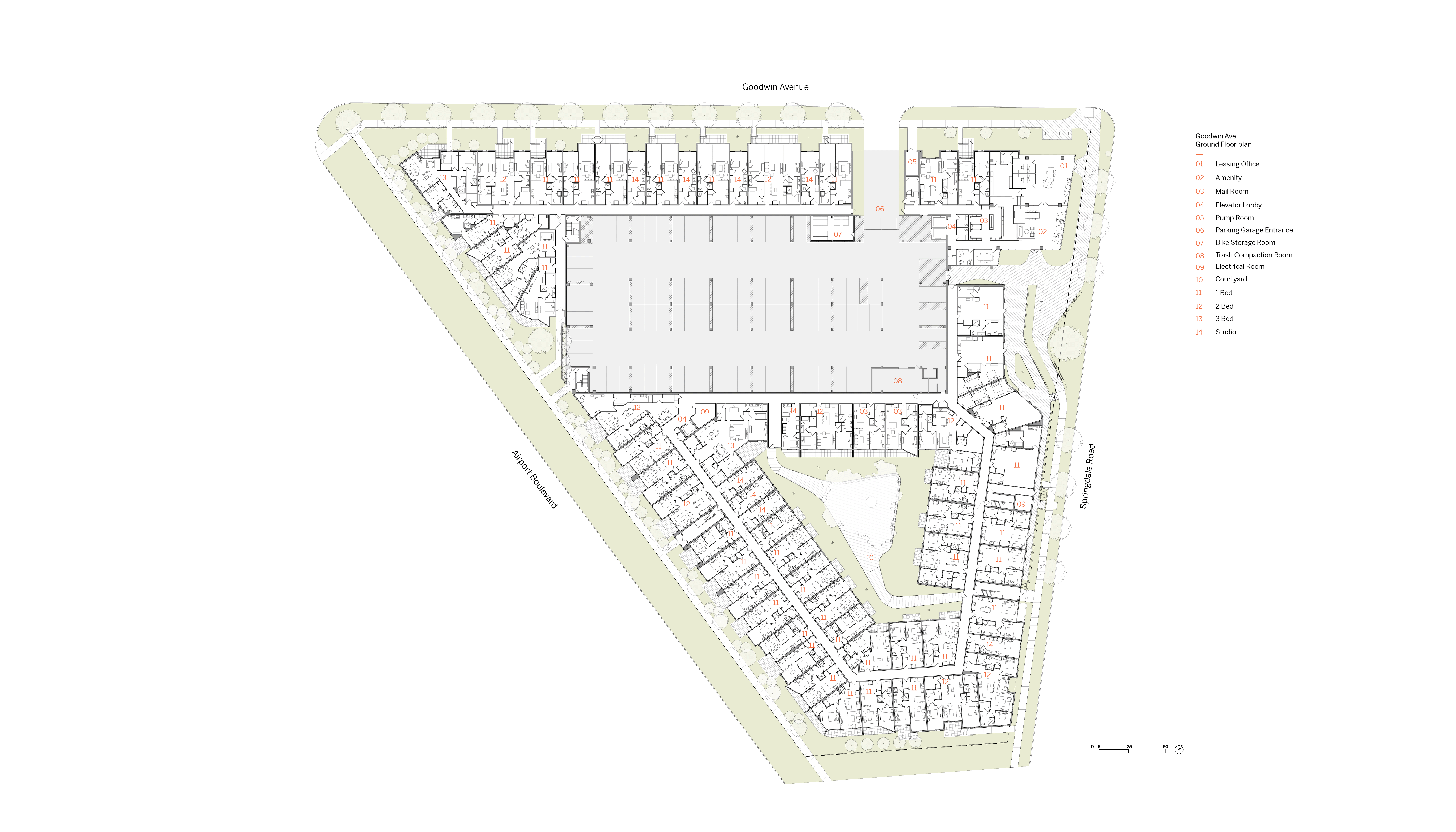 Austin East 社区“树屋”公寓-2
