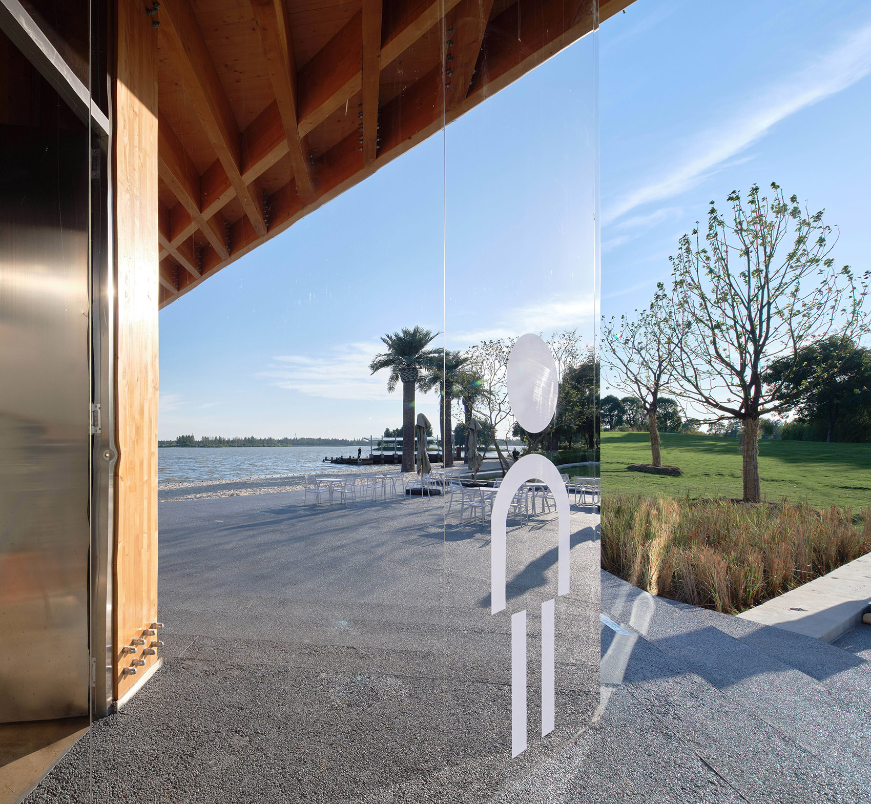 固城湖金沙滩驿站丨中国南京丨中国美术学院风景建筑设计研究总院  青年创作中心-29