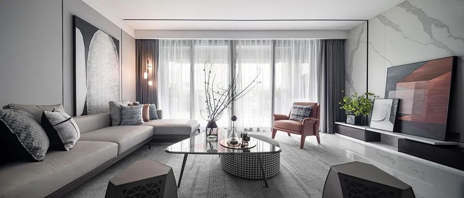 中海佛山云麓雅苑样板间 | 莫兰迪色系打造静谧生活空间-113