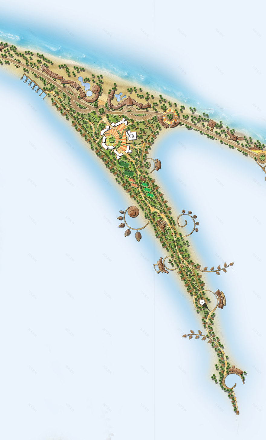 生态地平线度假村丨埃及丨开罗大学区域与城市规划学院城市设计系-43