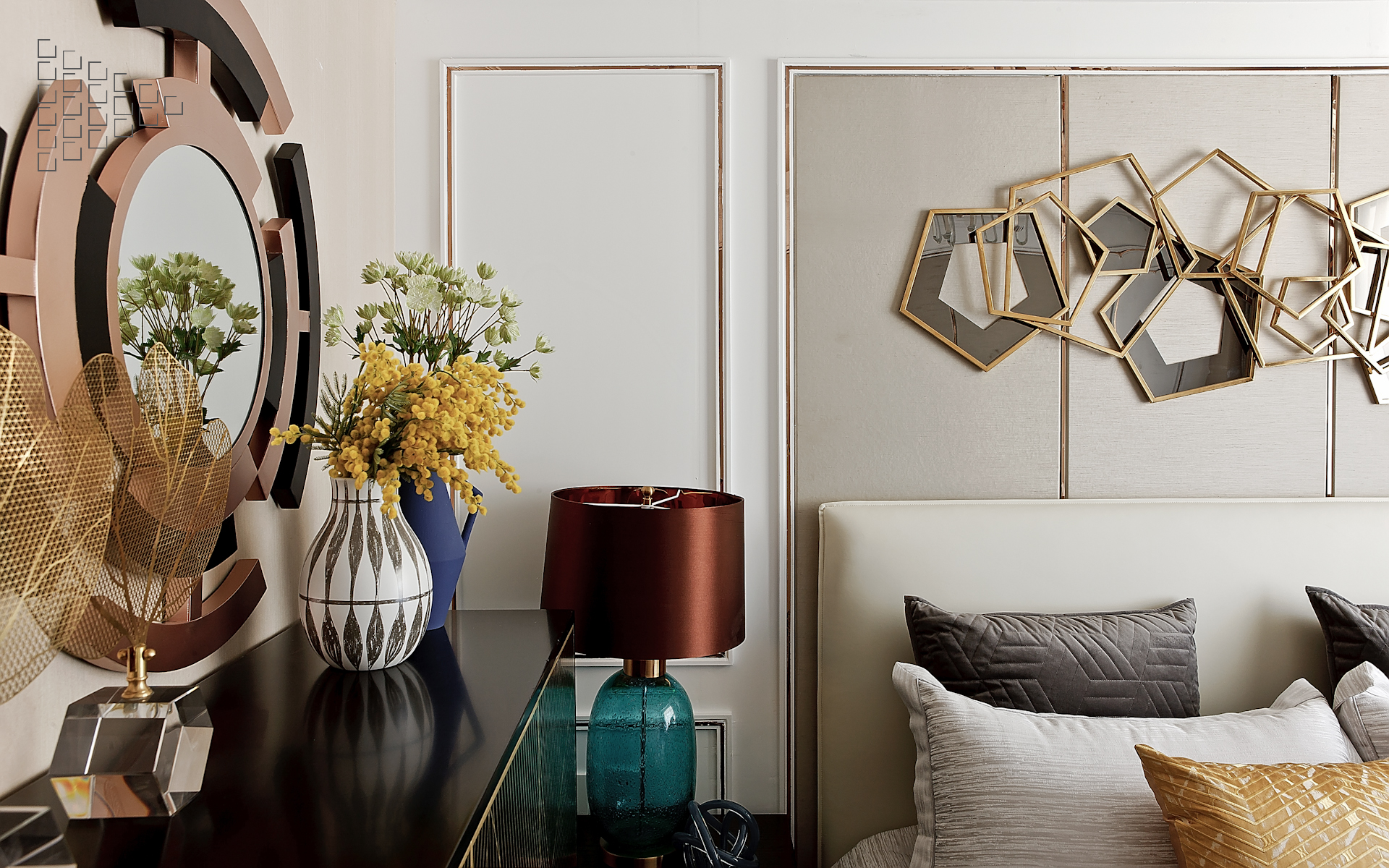 大理轻奢混搭风样板房-18