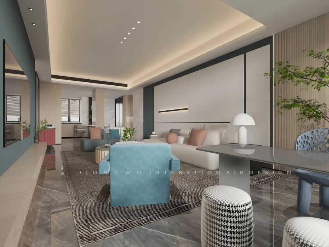 北欧风清新之作 · 福建漳州室内设计案例丨中国漳州丨JLD 设计-6