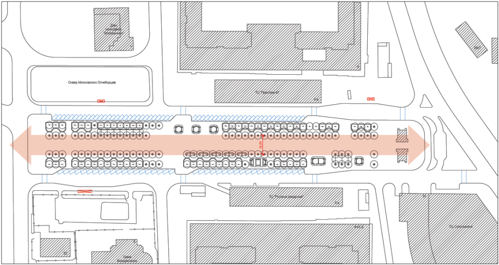 Сокольническая площадь（索科尔尼奇广场改善项目）丨俄罗斯莫斯科丨Megabudka-94