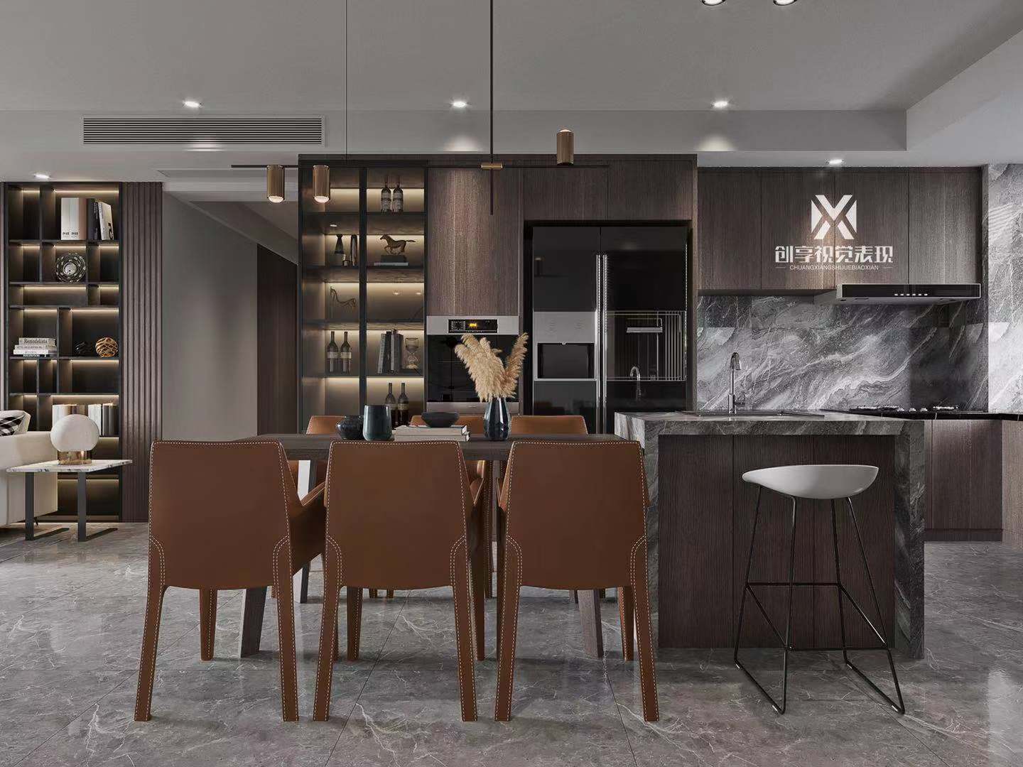 灰色调现代轻奢                     -8