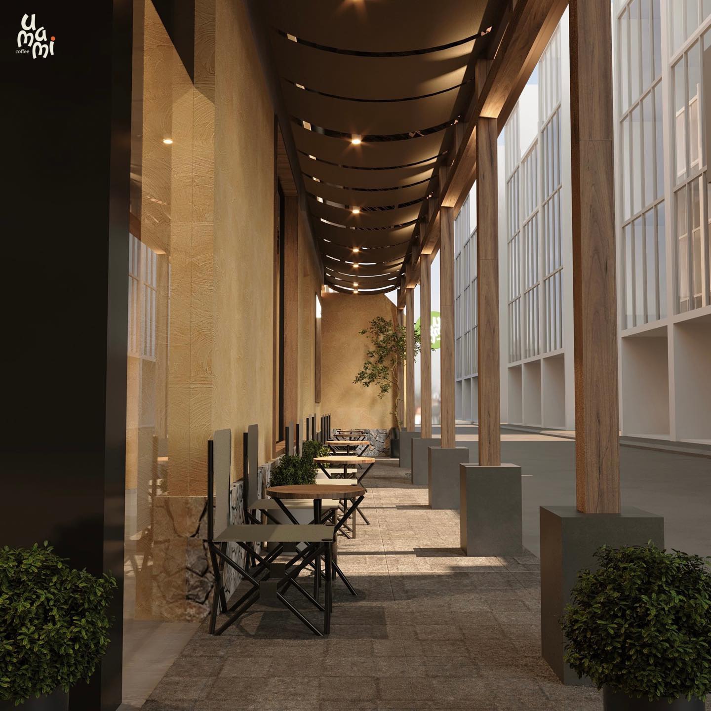 UMAMI Láng Hạ咖啡屋设计丨KenDesign-33