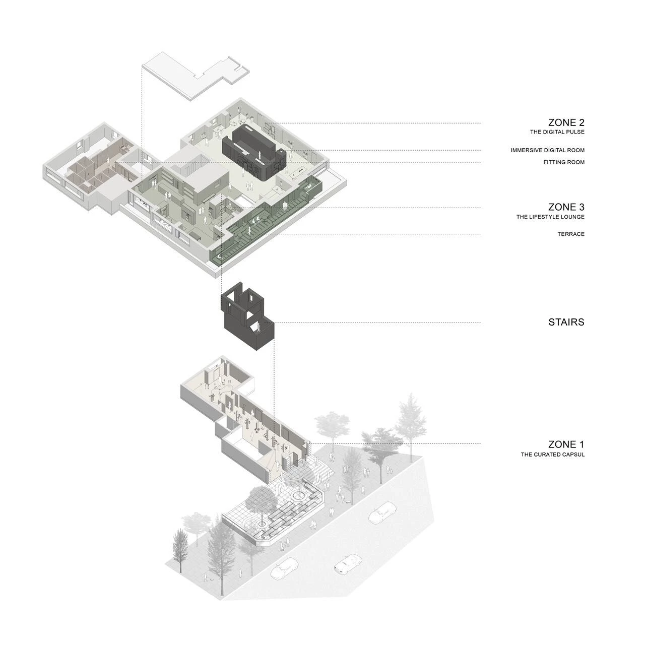 飒拉安福路快闪店丨中国上海丨AIM ARCHITECTURE-56