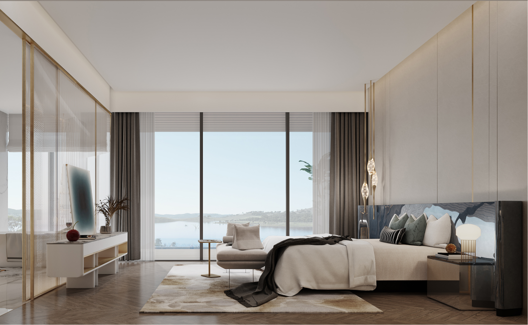 上叠·映湖 · 下叠·见山丨LSD-7