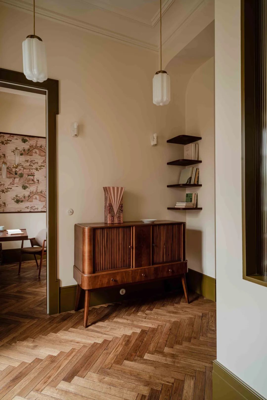 波兰复古公寓设计丨波兰华沙丨Natalia Stosio-14