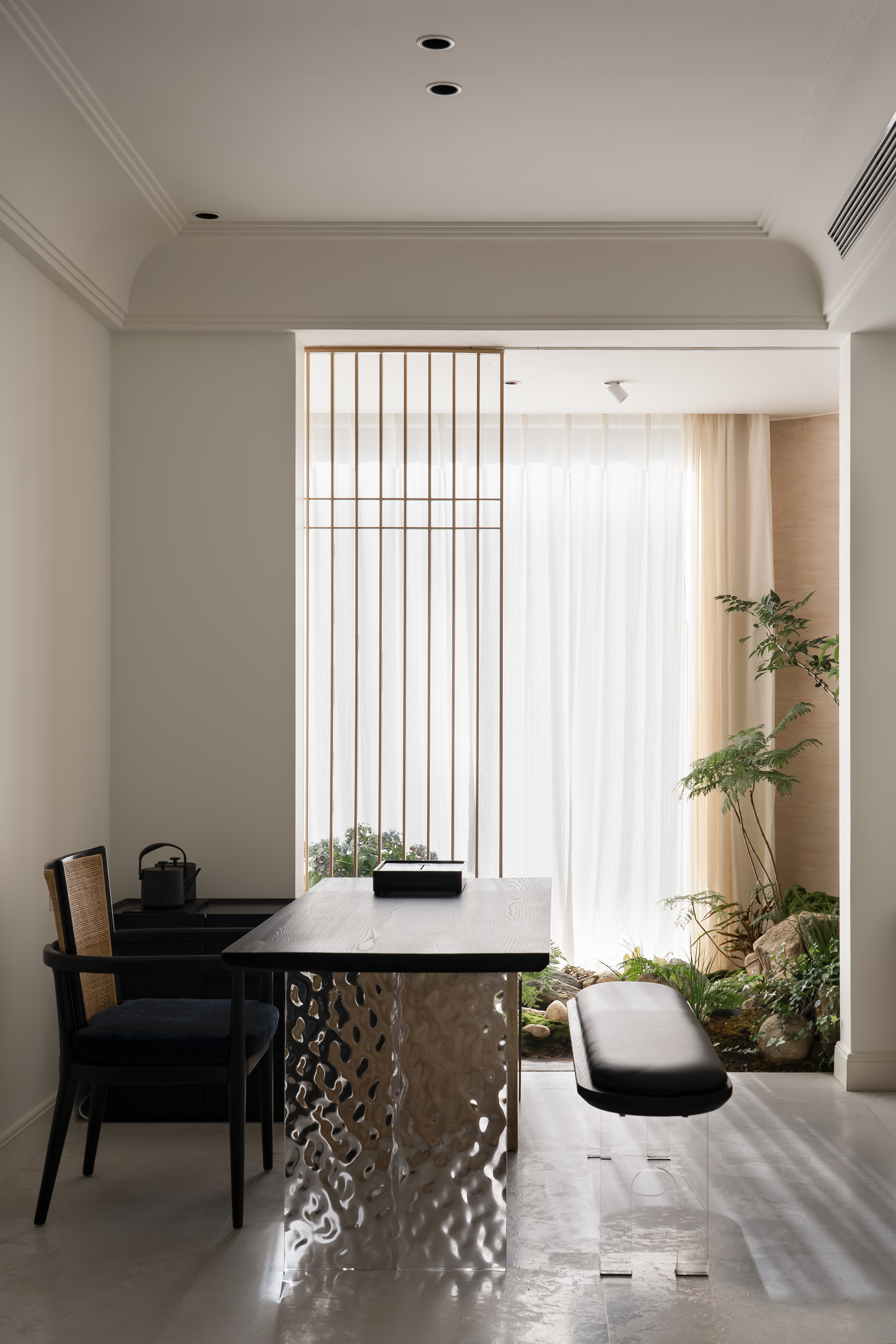 济南浅色系现代轻奢空间摄影项目丨中国济南-11