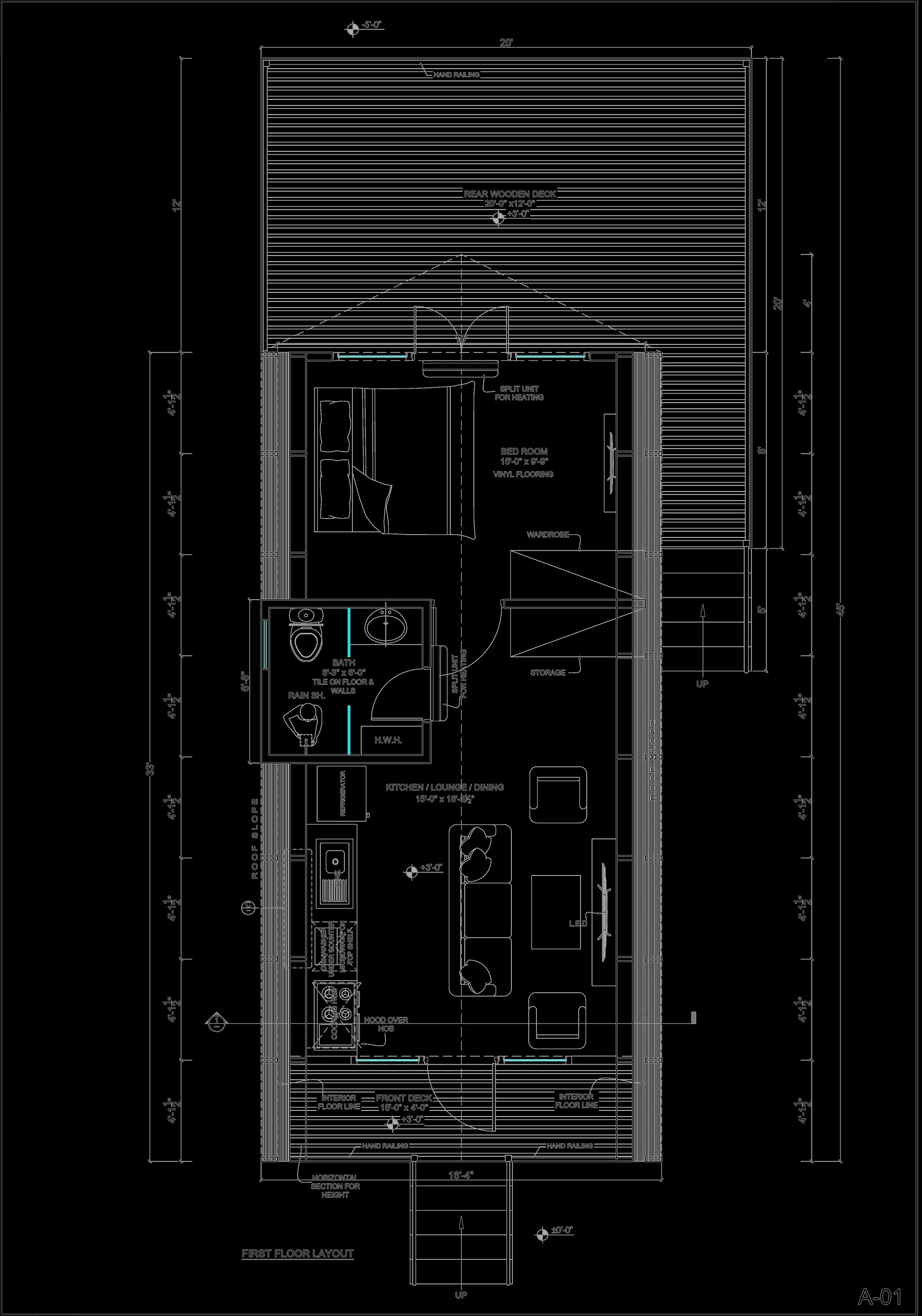 A Frame House, Bryson, North Carolina, USA-7