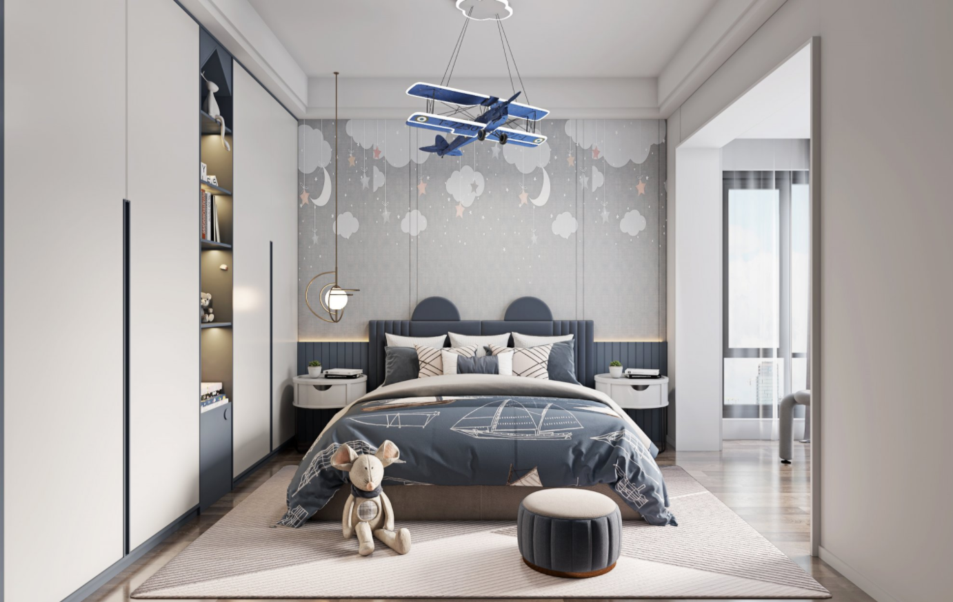 现代平层设计-4