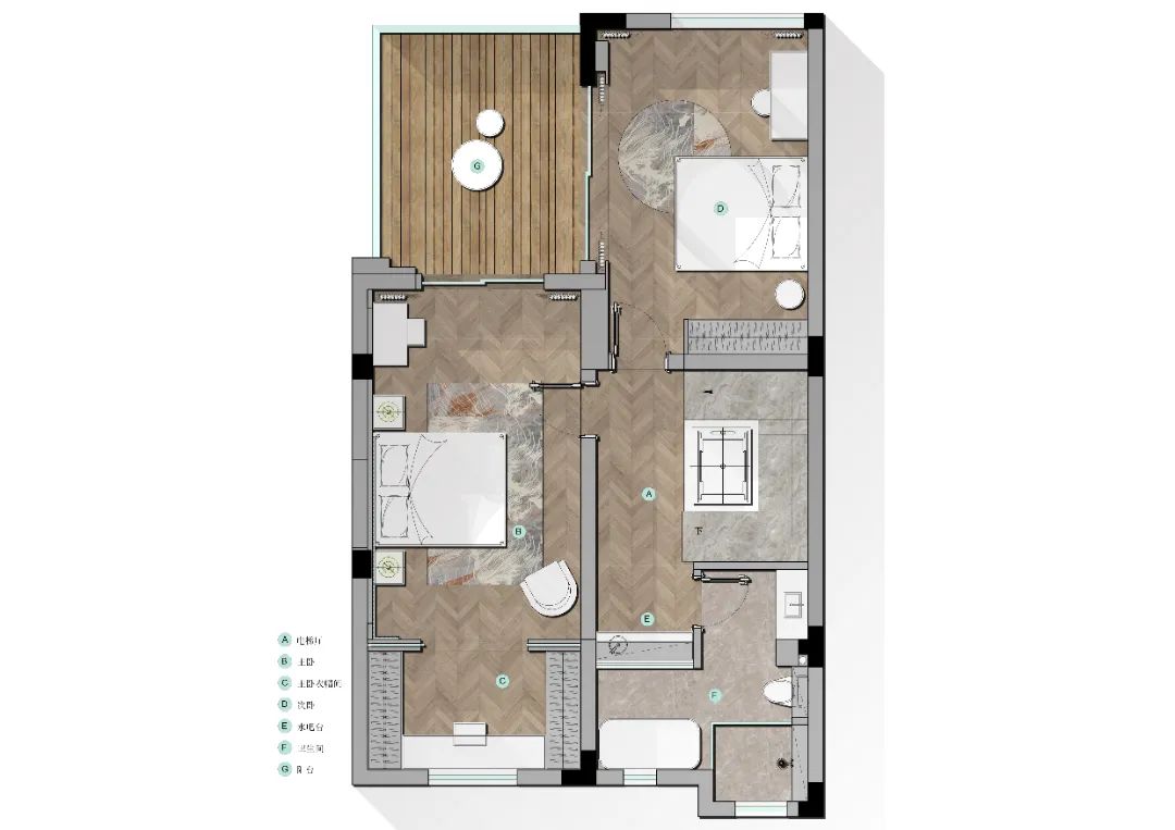 法式浪漫 · 女王般的家,自主掌控的生活丨中国合肥丨飞墨设计云端组-63