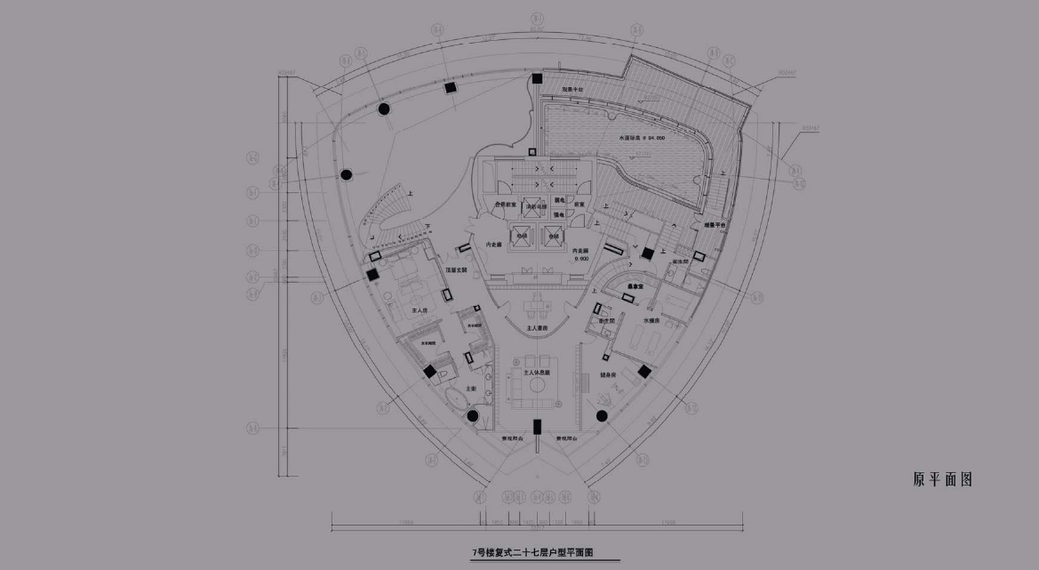 上海万科铜山街翡翠滨江顶层复式Penthouse-35